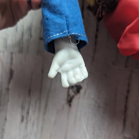 Vintage Porcelain Circus Clown with Soft Body - Picture 11 of 14